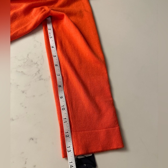 Tommy Hilfiger orange short cardigan - Picture 8 of 9